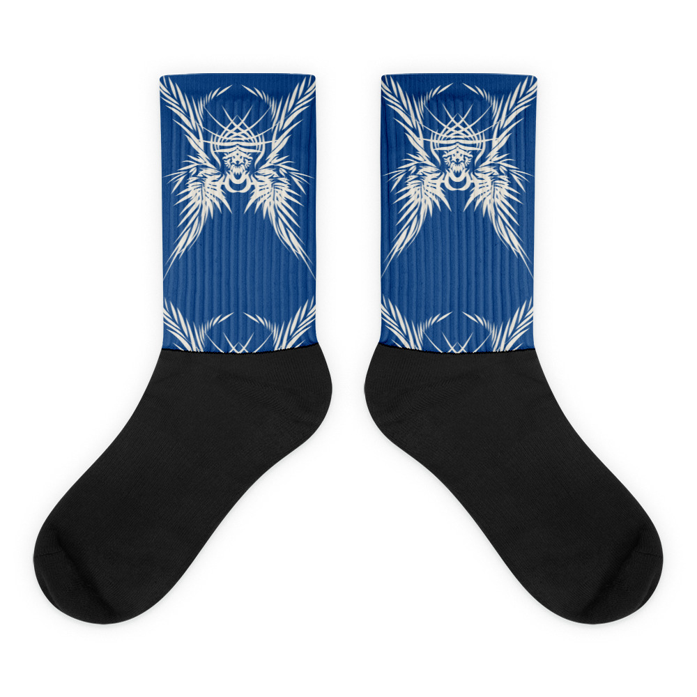 Sokken Socks Tiger Power Up : detail 2: klassiek blauw wit-classic blue white