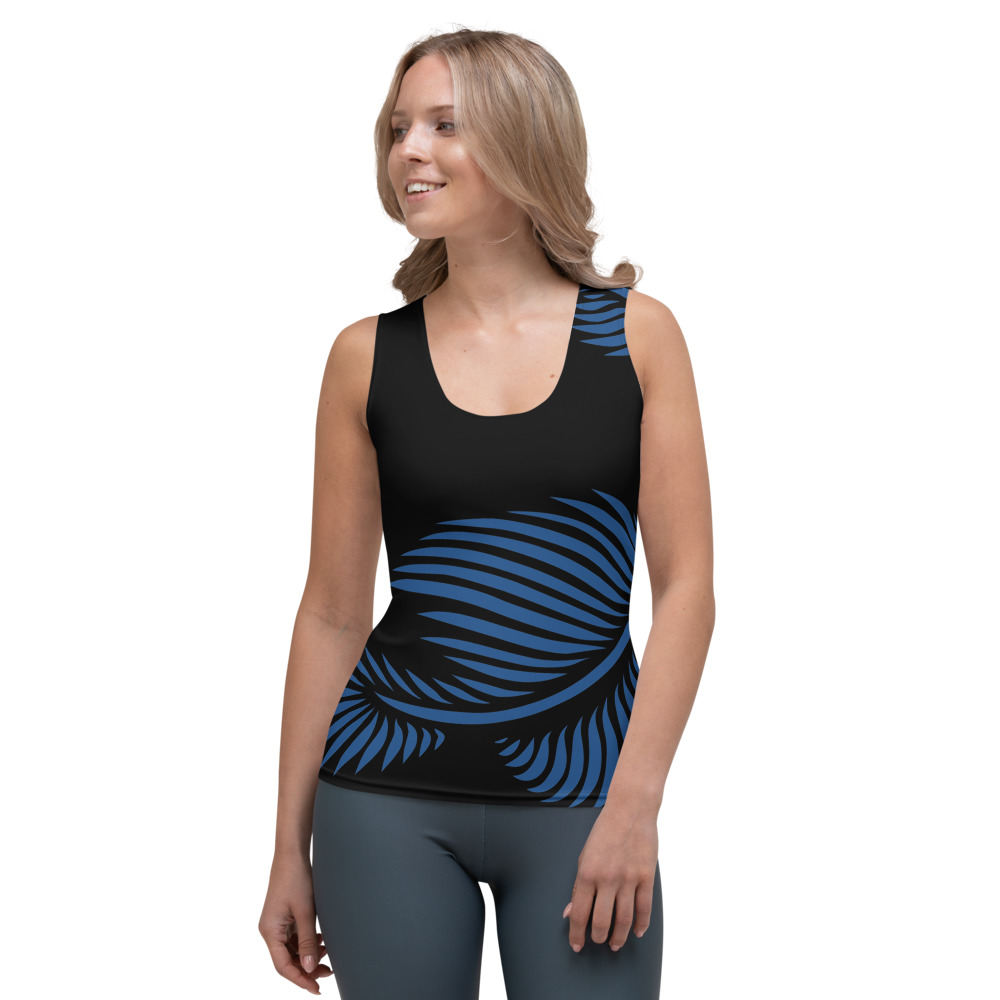 Duurzame Yoga Tanktop met design Lines 4 Peace Duurzame Yoga Tanktop met design