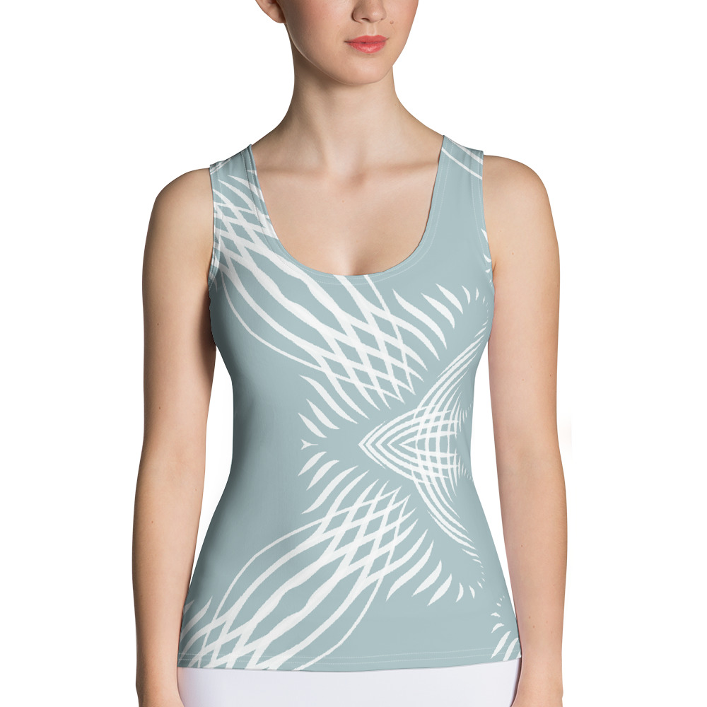 Duurzame design Yoga Outfit Tanktop Proud Pattern Duurzame design Yoga Outfit