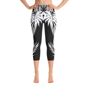 Duurzame design dames Sportkleding Yoga capri Legging hoge taille design Dry Fit dames