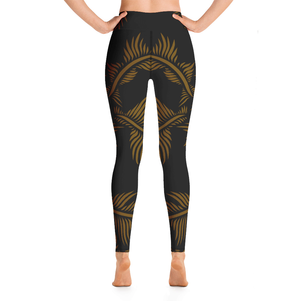 Duurzame Yoga Legging dames uniek design - Natascha van Es