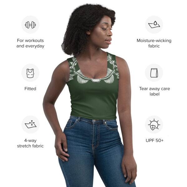 Unieke Yoga Sport Croptop Lines 4 Peace